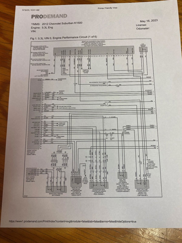 Engine performance circuit